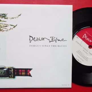 Deacon Blue Fergus Sings The Blues 7" CBS DEAC9 EX/EX 1989 picture sleeve