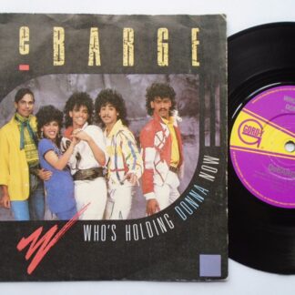 Debarge Who's Holding Donna Now 7" Gordy ZB40213 EX/VG 1985 picture sleeve