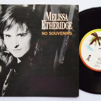 Melissa Etheridge No Souvenirs 7" Island IS431 EX/EX 1989 picture sleeve