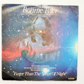 Bonnie Tyler Faster Than The Speed Of Night 7" CBS A3338 EX/VG 1983 picture sleeve