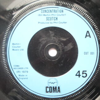 Scotch Concentration 7" Coma CUT001 EX 1979