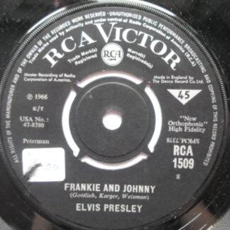 Elvis Presley Frankie And Johnny 7" RCA Victor RCA1509 EX 1966