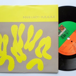 Doug Lazy House 7" Atlantic A7720 EX/EX 1991 picture sleeve, made in Germany