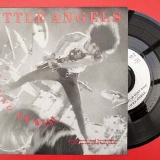 Little Angels Kicking Up Dust 7" Polydor LTL5 EX/EX 1990 picture sleeve