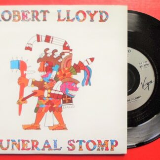 Robert Lloyd Funeral Stomp 7" Virgin VS1196 EX/EX 1990 picture sleeve