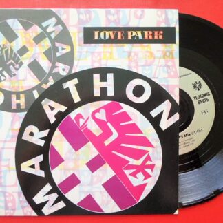 Marathon Love Park 7" EG EGO49 EX/EX 1989 picture sleeve