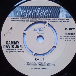 Sammy Davis Jr Smile 7" Reprise R20187 EX 1963