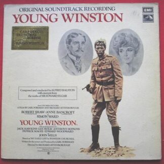 Young Winston LP HMV CSDA9002 EX/EX 1972 composed by Alfred Ralston