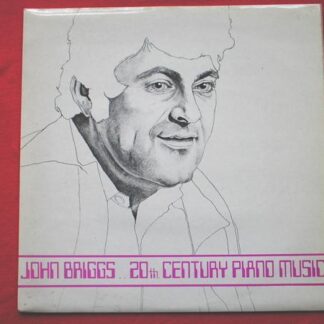John Briggs 20th Century Piano Music LP Look LKLP6464 EX/EX 1979