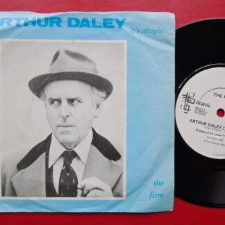 Firm Arthur Daley 7" Bark HID1 EX/VG 1982 picture sleeve