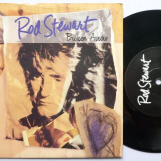 Rod Stewart Broken Arrow 7" Warner Bros W0059DJ EX/VG 1991 Special DJ Edit, picture sleeve