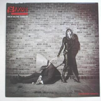Saxon Back On The Streets Extended Version 12" Parlophone 12R6103 EX/VG 1985 12 inch