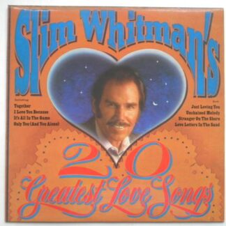 Slim Whitman Greatest Love Songs LP United Artists UAG30270 EX/EX 1970s