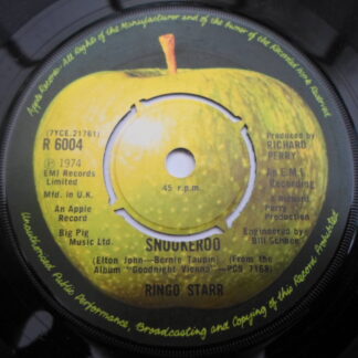 Ringo Starr Snookeroo 7" Apple R6004 EX 1974