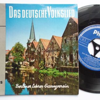 Das Deutsche Volkslied - 5 Folge EP Philips 423344PE EX/EX 1960 picture sleeve, German pressing
