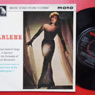 Marlene Dietrich Marlene Dietrich Returns To Germany LP HMV CLP1659 EX /EX 1962
