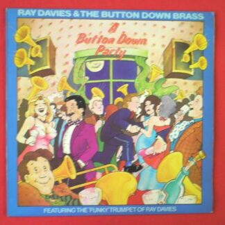 Ray Davies A Button Down Party LP DJM DJSLM2002 EX /EX 1974 with Button Down Brass