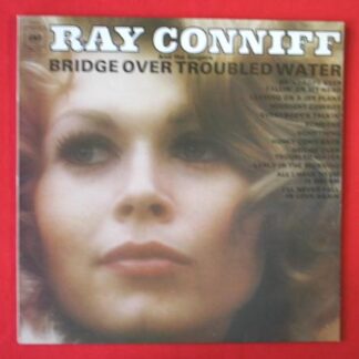 Ray Conniff Bridge Over Troubled Water LP CBS 64020 EX/EX 1970 Tracks: Bridge Over Troubled Water, Everybody's Talkin', Someone, I'll Never Fall In Love Again, Leaving On A Jet Plane, Honey Come Back, Something, Raindrops Keep Fallin' On My Hed, Midnight Cowboy,"
