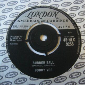 Bobby Vee Rubber Ball 7" London HLG9255 VG 1961