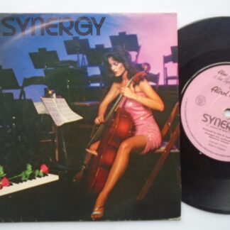 Alec Costandinos Synergy 7" DJM DJS10937 EX /VG 1979 there is punch hole in label rim & a handwritten number on label & sleeve