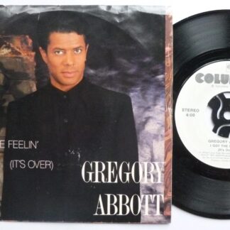 Gregory Abbott I Got The Feelin' 7" Columbia 3806632 EX/VG 1987 US pressing, demo in picture sleeve