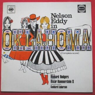 Oklahoma LP CBS Realm RM 52071 EX/EX 1956 complete score, with Nelson Eddy