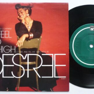 Des'ree Feel So High 7" Sony 6576897 EX/VG 1991 picture sleeve, made in Holland