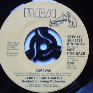 Larry Elgart Caravan 7" RCA JK13733 EX 1983 US pressing, demo