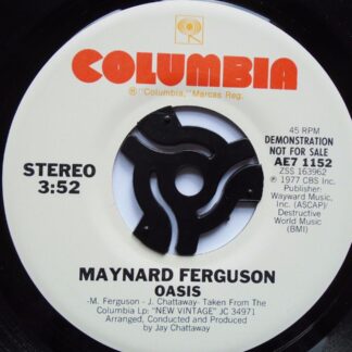 Maynard Ferguson Oasis 7" Columbia 310678 EX 1977 US pressing, demo
