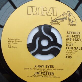 Jim Foster X-Ray Eyes 7" RCA JB14271 EX 1986 US pressing, demo