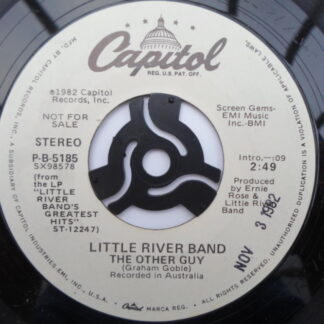 Little River Band The Other Guy 7" Capitol PB5185 EX 1982 US pressing, demo