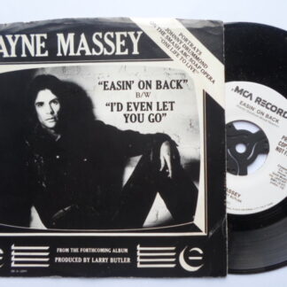 Wayne Massey Easin' On Back 7" MCA MCA52019 EX/VG 1982 US pressing, demo in stock picture sleeve