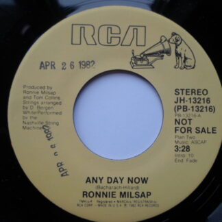 Ronnie Milsap Any Day Now 7" RCA JH13216 EX 1982 US pressing, demo