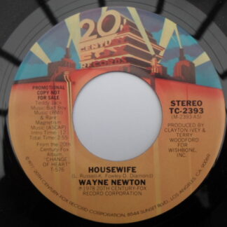 Wayne Newton Housewife 7" 20th Century TC2393 EX 1978 US pressing, demo