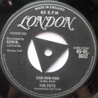 Pets Cha-hua-hua 7" London HL8652 VG 1958 tri-centre