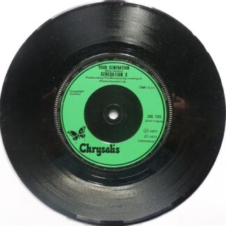 Generation X Your Generation 7" Chrysalis CHS2165 EX 1977