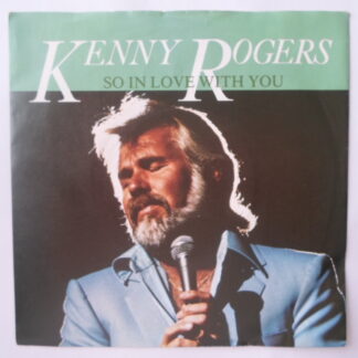 Kenny Rogers So In Love With You 7" Liberty UP646 VG/EX 1981 picture sleeve, there is handwritten number on label and 2mm drill hole in label rim