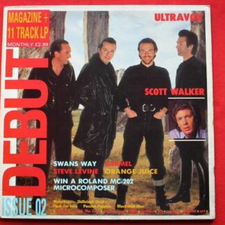 Debut Issue 02 LP MAG2 EX/EX 1980s with 62-page colour magazine, featuring Scott Walker