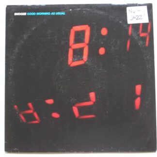 Snooze Good Morning As Usual 12" Crammed EFA80256 EX/VG 2001 12 inch