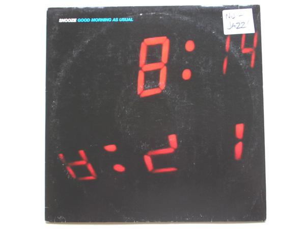 Snooze Good Morning As Usual 12" Crammed EFA80256 EX/VG 2001 12 inch