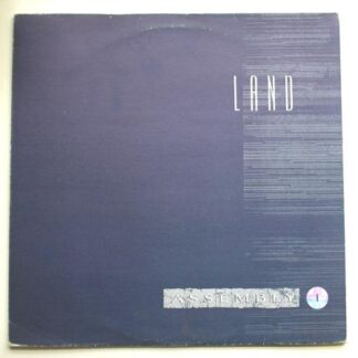 Assembly Assembly LP Land PR01 EX/VG 1980s promo only availble at Russell Mills arranged Echoes From The Cross concert at St Peters Church in Vauxhall in the late 1989s, with inner