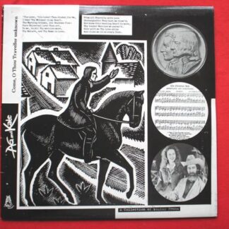 AG & Kate Come Oh Thou Traveller Unknown LP Sheppey 15-5 EX/EX 1989 with booklet, made in Holland