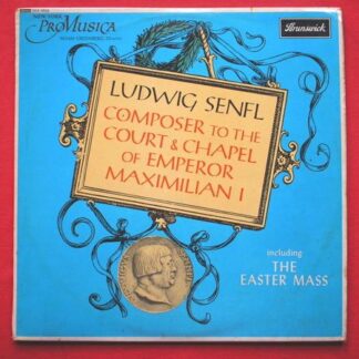 Ludwig Senfl Ludwig Senfl LP Brunswick XSA4522 EX/VG 1963 with booklet, sleeve has dealer stamp on rear