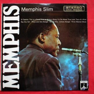 Memphis Slim Memphis Slim LP Saga EROS8000 EX/EX 1966