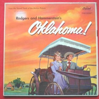Oklahoma LP Capitol WAO595 EX /EX 1950s film soundtrack, with Gordon Macrae & Shirley Jones, US pressing, gatefold sleeve