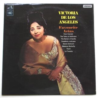 Victoria De Los Angeles Favourite Arias LP HMV ASD2274 EX/EX 1966