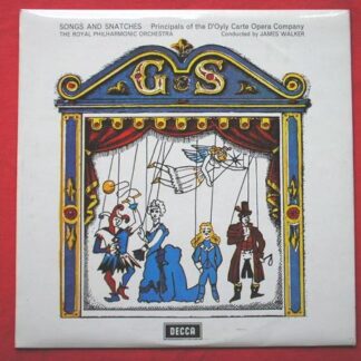 James Walker Songs And Snatches LP Decca SKL5044 EX/EX 1970 with Royal Philharmonic Orchestra