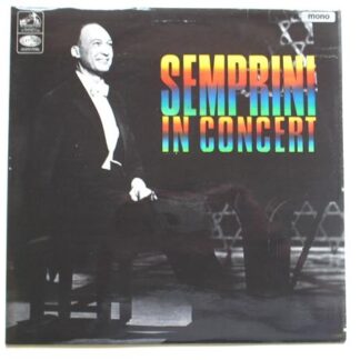 Semprini In Concert LP HMV CLP3512 EX/EX 1966