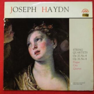 Prague City Quartet Joseph Haydn LP Supraphon SUAST50668 EX /VG 1966 made in Czech Republic