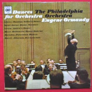 Eugene Ormandy Dances For Orchestra LP CBS BPG62153 EX/EX 1963 with Philadelphia Orchestra